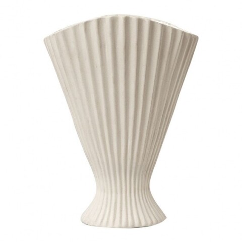 Fountain Vase || Off-white || Ferm Living